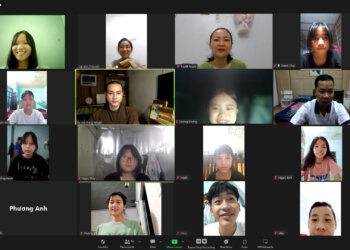 Buổi họp mặt chào đón 7 thành viên mới và chia sẻ việc học tập của gia đình Vic