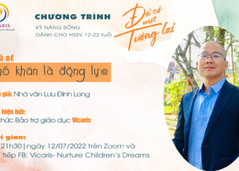 THÔNG BÁO ĐĂNG KÍ THAM GIA Chương trình Kỹ năng sống trực tuyến dành cho HSSV 12 – 22 tuổi ĐỂ CÓ MỘT TƯƠNG LAI