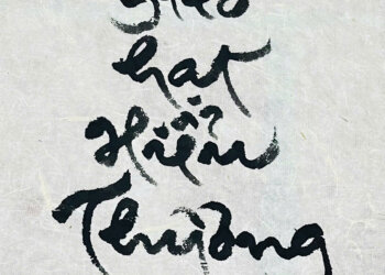 Tranh Thư pháp (Thầy Chân Trời Yên Tử)