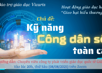 Hoạt động giáo dục hè “Gieo hạt hiểu thương”, chủ đề: KỸ NĂNG CÔNG DÂN SỐ TOÀN CẦU – Chuyên viên công ty phát triển giáo dục quốc tế GAIA